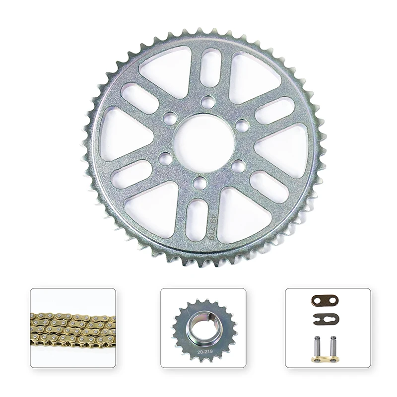 Gear Set Motorcycle - Zestaw łańcucha i zębatek skrzyni biegów