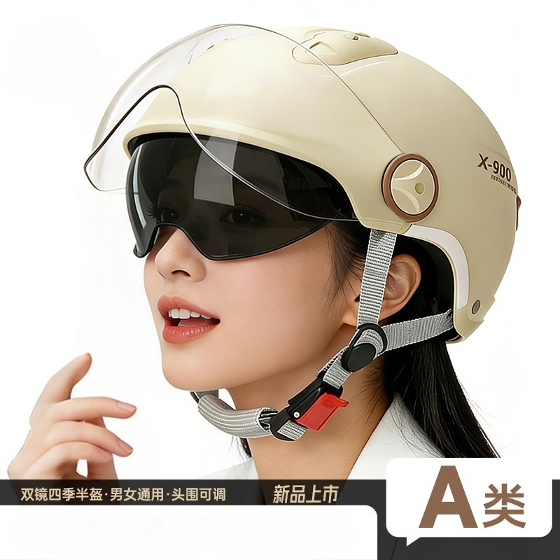 Motorcycle Gear Essentials - Uniwersalny letni kask na e-bike, motocykl,