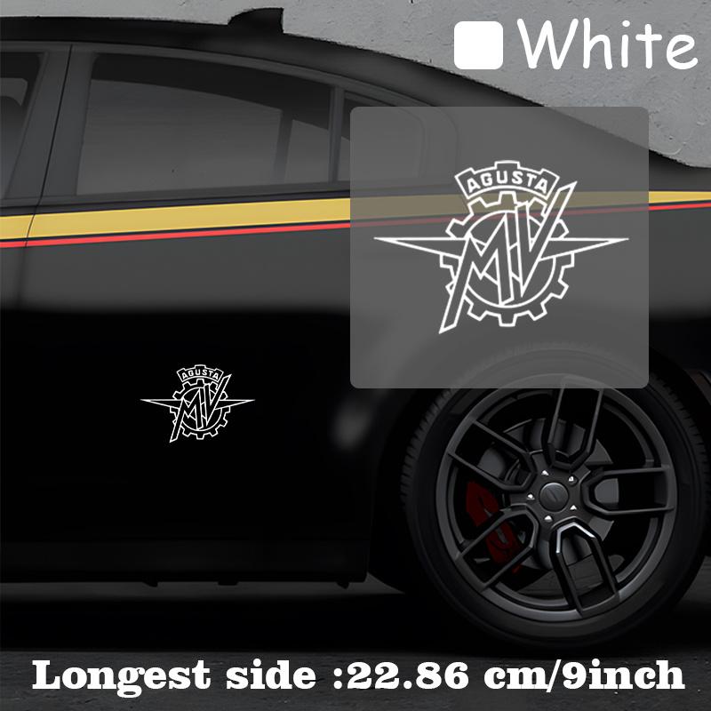 Motorcycle Gear Logo - Wodoodporna naklejka winylowa z logo motocyklowym