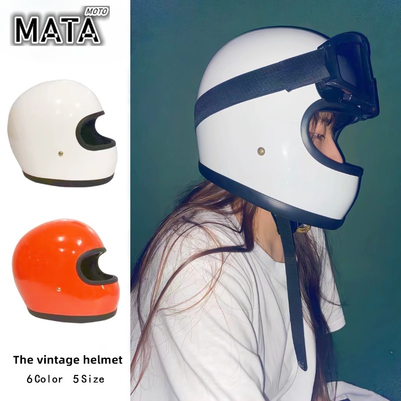 Motorcycle Gear Japan - Kask motocyklowy vintage Japonia Tech Fiberglass