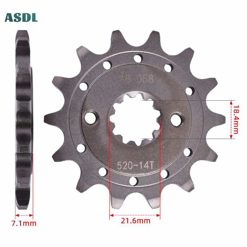 520 13T 14T Zębatka Przednia T – Motorcycle Gear Japan recenzja i cena
