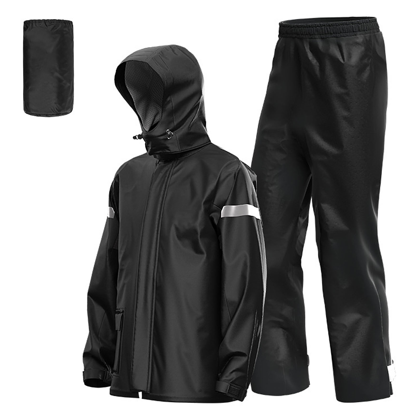 Męski kombinezon przeciwdeszcz – Motorcycle Gear Full Set recenzja i cena