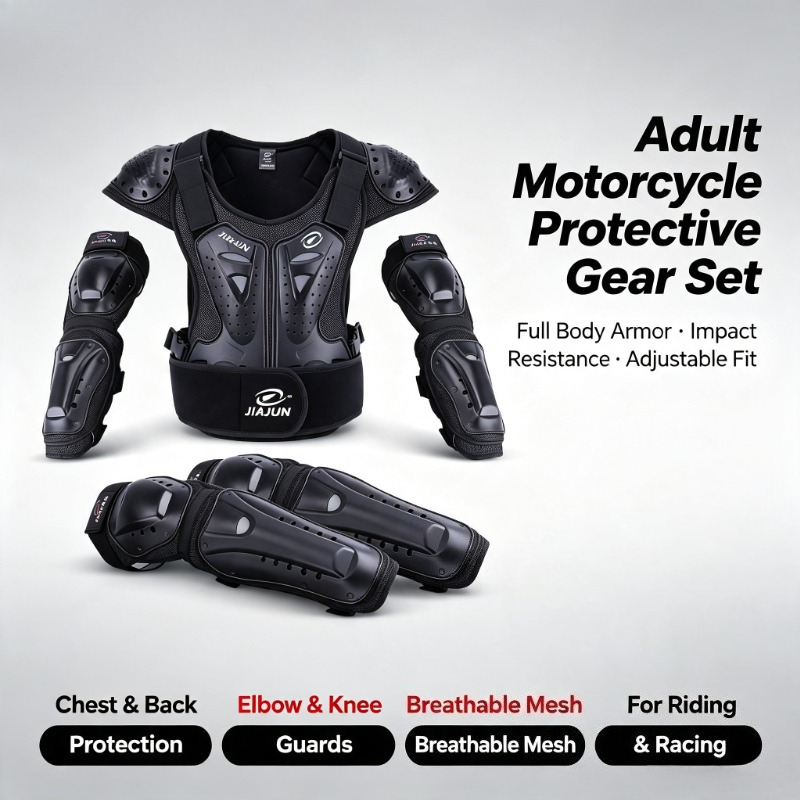 Ochraniacze na kolana i łokcie – Gear Set Motorcycle recenzja i cena