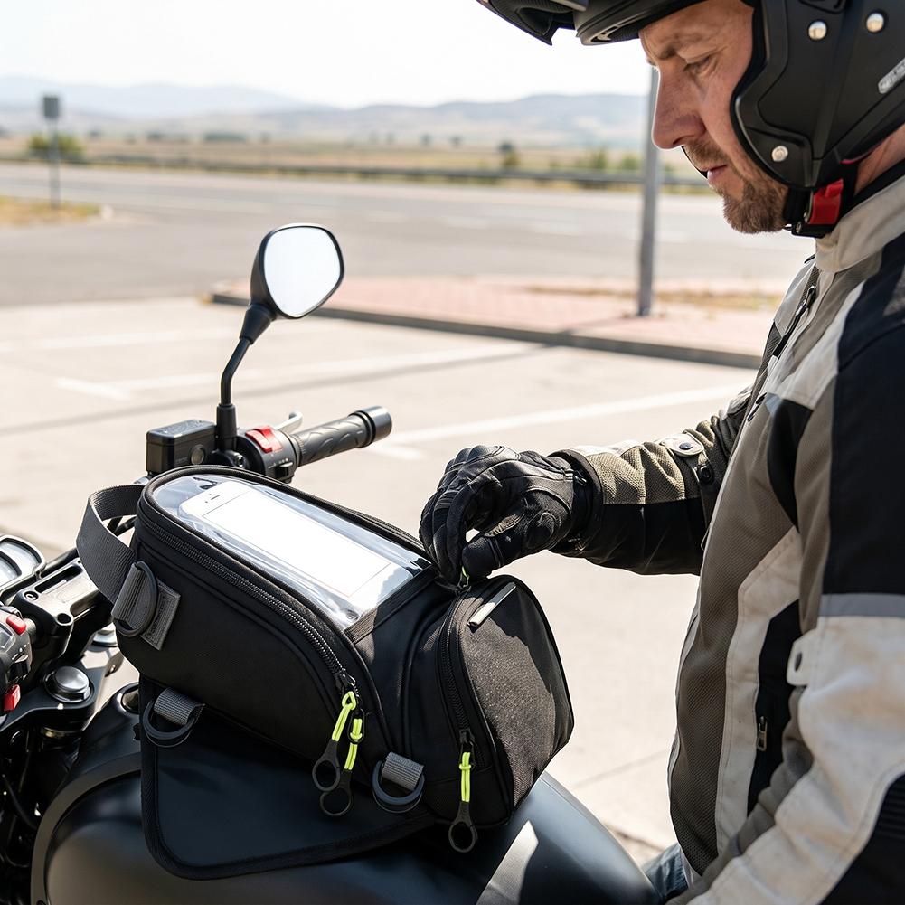 Torba na bak motocyklowy z mag – Motorcycle Gear Bag recenzja i cena