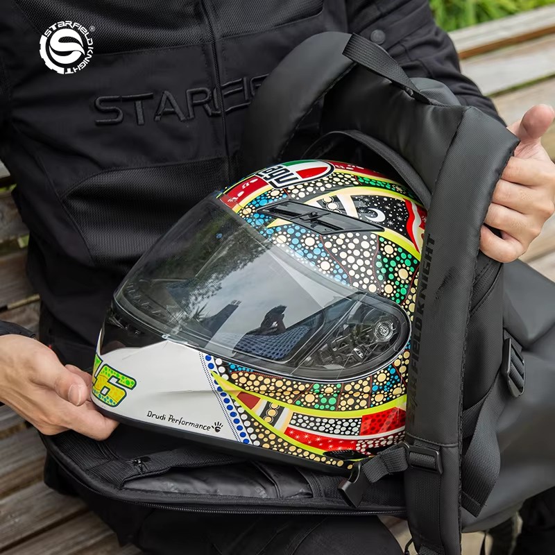 Torba na kask motocyklowy SFK, – Motorcycle Gear Logo recenzja i cena