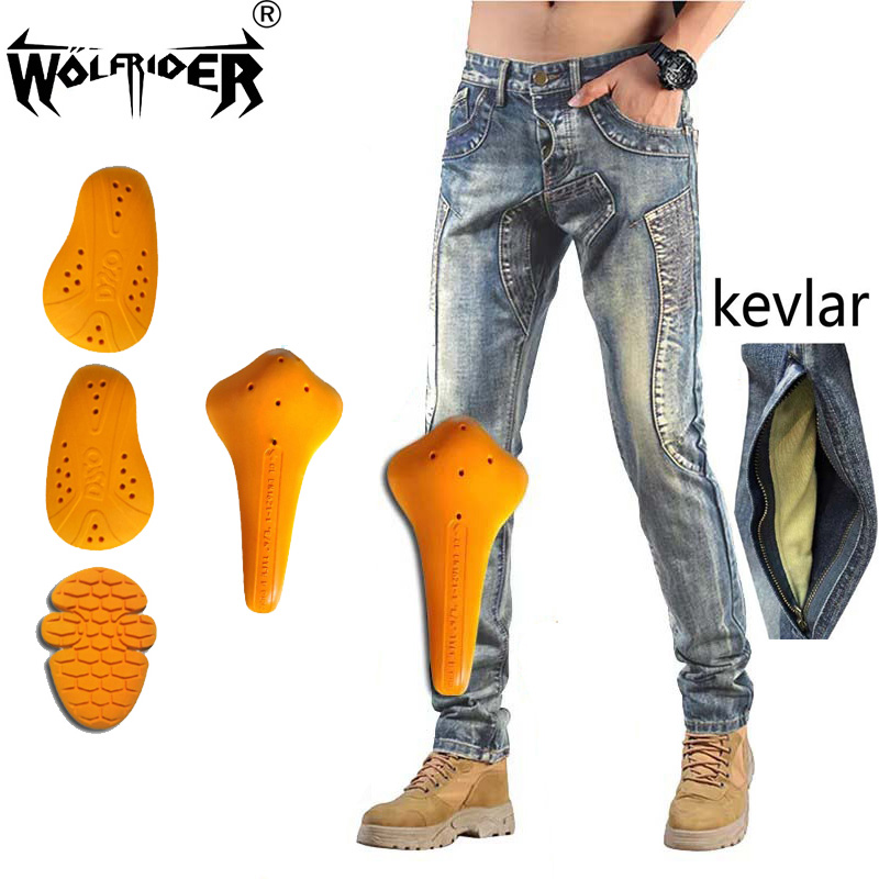 Męskie jeansy motocyklowe z ke – Motorcycle Gear Japan recenzja i cena